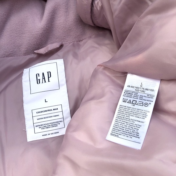 GAP ColdControl Max Puffer Jacket Size L New With Tags - Picture 5 of 7